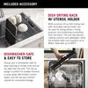 27&rdquo; Workstation Kitchen Sink Undermount Stainless Steel Single Bowl with WorkFlow&trade; Ledge and Accessories